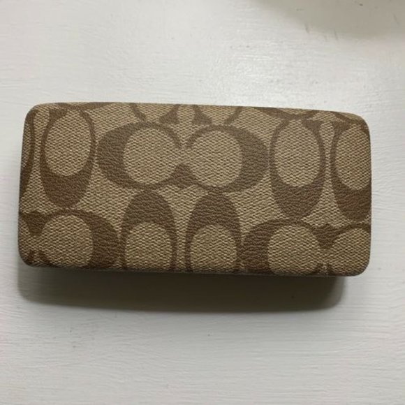 🛑 COACH Authentic ➕🆒 EMPTY CASE Clamshell GLASSES Eyewear Display 💸BUY NOW‼️ - Picture 3 of 16